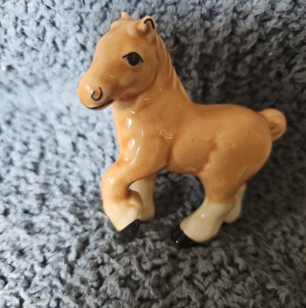 Early Hagen Renaker Helen Perrin Farnlund Palomino Draft Horse 1950 & 1951 Only